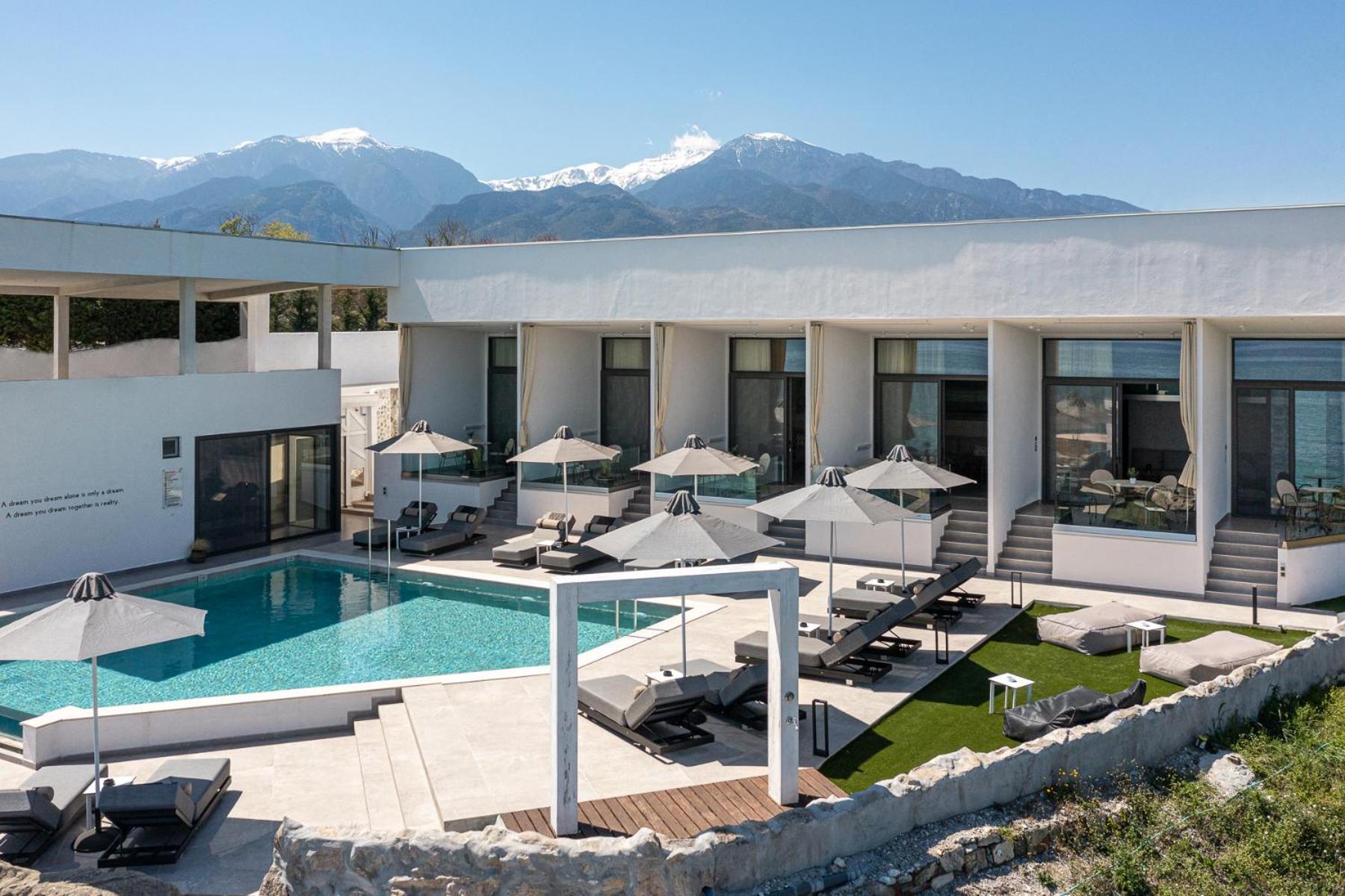 Akrotiri Olympus Luxury Suites - Adults Only Плака-Литохоро Экстерьер фото