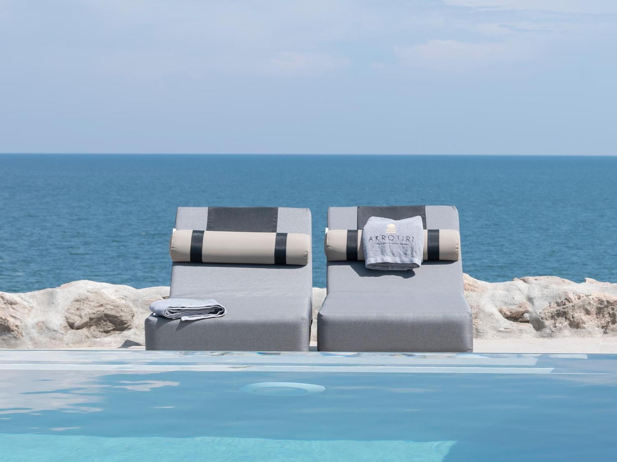Akrotiri Olympus Luxury Suites - Adults Only Плака-Литохоро Экстерьер фото